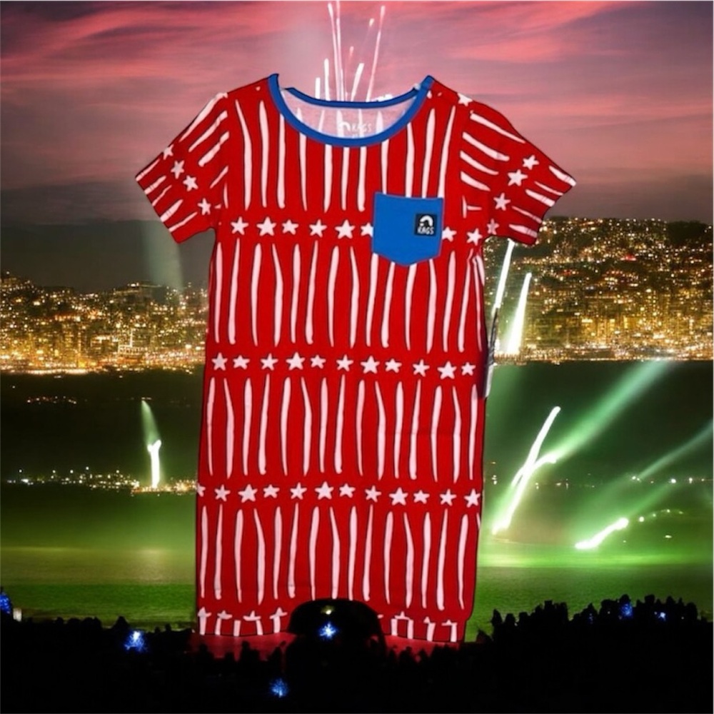 NWT Rags patriotic romper